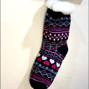 Warm fuzzy ladies socks